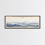 The Tatra Mountains Wall Art Travel Poster Print, Gift For Travel Lover, Vacation Gift, COUNTRY Wall Art, Home Decor, Original Art