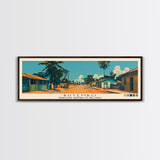 Butembo, Congo Panoramic Canvas Print, Butembo, Congo Painting, Congo Art, Butembo Travel Poster, Travel Art, Guest Room Painting
