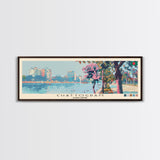 Chattogram, Bangladesh Panoramic Canvas Print, Chattogram, Bangladesh Painting, Bangladesh Art, Chattogram Travel Poster, Travel Art, Guest Room Painting