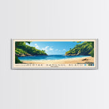 Gertak Sanggul Beach, Malasyia Panoramic Print, Vacation Gift, Malasyia Wall Art, Vacation Wall Art, Vacatation Memories, Beach Decor, Beach Or Lakehouse Art