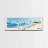 Jaws Beach, Bahamas Panoramic Print, Vacation Gift, Bahamas Wall Art, Vacation Wall Art, Vacatation Memories, Beach Decor, Beach Or Lakehouse Art