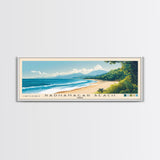 Radhanagar Beach, India Panoramic Print, Vacation Gift, India Wall Art, Vacation Wall Art, Vacatation Memories, Beach Decor, Beach Or Lakehouse Art