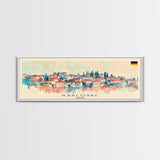 Karlovac Croatia Travel Art, City Art, Framed Canvas Print or Metal Wall Art, Europe Travel Poster, Panoramic Wall Art, Extra Wide Wall Art