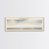 Wadden Sea Travel Poster Print, Framed Canvas Wall Art, Metal Wall Art, COUNTRY art, Gift For Him, Travel Wall Art, Travel Lover Gift