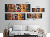 Graffiti Punk Wall Art, Street Art, Framed Canvas Print, Urban Decay Washing Machine, Limited Edition, High Quality Art, Game Room Art