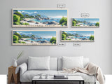 Boulders Beach, Cape Town Panoramic Print, Vacation Gift, Cape Town Wall Art, Vacation Wall Art, Vacatation Memories, Beach Decor, Beach Or Lakehouse Art