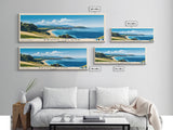 Bruny Island, Australia Panoramic Print, Vacation Gift, Australia Wall Art, Beach Painting, Beach Decor, Large Wall Art, Wood Frame Art