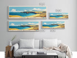 Cabo Blanco, Peru Panoramic Print, Vacation Gift, Peru Wall Art, Vacation Wall Art, Vacatation Memories, Beach Decor, Beach Or Lakehouse Art