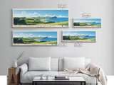 Chatham Island, New Zealand Panoramic Print, Vacation Gift, New Zealand Wall Art, Beach Painting, Beach Decor, Beach Or Lakehouse Art