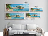 Ibiza, Spain Panoramic Print, Vacation Gift, Spain Wall Art, Vacation Wall Art, Vacatation Memories, Beach Decor, Beach Or Lakehouse Art
