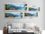 Ilhabela, Brazil Panoramic Print, Vacation Gift, Brazil Wall Art, Vacation Wall Art, Vacatation Memories, Beach Decor, Beach Or Lakehouse Art
