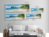 Sugar Beach, Philippines Panoramic Print, Vacation Gift, Philippines Wall Art, Vacation Wall Art, Vacatation Memories, Beach Decor, Beach Or Lakehouse Art