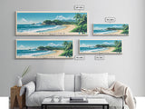 Troncones, Mexico Panoramic Print, Vacation Gift, Mexico Wall Art, Vacation Wall Art, Vacatation Memories, Beach Decor, Beach Or Lakehouse Art