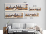 Cherepovets Russia Travel Print Wall Art, Panoramic City Art, Travel Art, Wall Decor, Vacation Gift, Framed Canvas Print Or Metal Art
