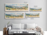 Ruse Bulgaria Travel Print Wall Art, Panoramic City Art, Travel Art, Wall Decor, Vacation Gift, Framed Canvas Print Or Metal Art