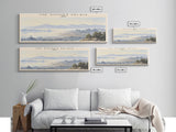 The Summer Palace COUNTRY Travel Poster Print, Framed Canvas Print, COUNTRY Travel Art, Wood Framed Art, Wall Hanging, Home Decor