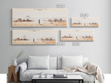 Timbuktu Framed Canvas Print Travel Poster | Wall Art | Home Decor | Gift For Travel Lover | Wall Hanging | Original Art