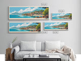 Chimoio, Mozambique Travel Poster Panoramic Canvas Print, Chimoio, Mozambique Painting, Mozambique Art, Chimoio Travel Art, Guest Room Painting