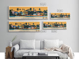 Kananga, Congo Panoramic Canvas Print, Kananga, Congo Painting, Congo Art, Kananga Travel Poster, Travel Art, Housewarming Gift