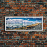 Panoramic Print of Lake Tekapo New Zealand, Extra Large Wall Art, Panoramic Wall Art, Panoramic Landscape Print, Landscape Photography