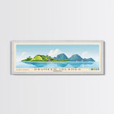 Drunken Islands, Venezuela Panoramic Print, Vacation Gift, Venezuela Wall Art, Vacation Wall Art, Vacatation Memories, Beach Decor, Beach Or Lakehouse Art