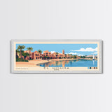 El Gouna, Egypt Panoramic Print, Vacation Gift, Egypt Wall Art, Vacation Wall Art, Vacatation Memories, Beach Decor, Beach Or Lakehouse Art