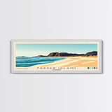 Fraser Island, Australia Panoramic Print, Vacation Gift, Australia Wall Art, Vacation Wall Art, Vacatation Memories, Beach Decor, Beach Or Lakehouse Art