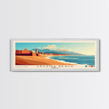 Legzira Beach, Morocco Panoramic Beach Print, Vacation Gift, Morocco Wall Art, Beach Painting, Beach Decor, Beach Painting