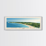 Sanibel and Captiva Island, Florida Panoramic Print, Vacation Gift, Florida Wall Art, Vacation Wall Art, Vacatation Memories, Beach Decor, Beach Or Lakehouse Art