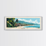 Santa Fe, Philippines Panoramic Print, Vacation Gift, Philippines Wall Art, Vacation Wall Art, Vacatation Memories, Beach Decor, Beach Or Lakehouse Art