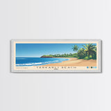 Tarkarli Beach, India Panoramic Print, Vacation Gift, India Wall Art, Vacation Wall Art, Vacatation Memories, Beach Decor, Beach Or Lakehouse Art