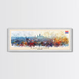 Kaposvar Hungary Travel Print Wall Art, Panoramic City Art, Travel Art, Wall Decor, Vacation Gift, Framed Canvas Print Or Metal Art