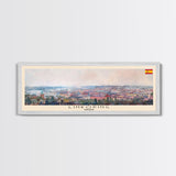 Linkoping Sweden Travel Art, City Art, Framed Canvas Print or Metal Wall Art, Europe Travel Poster, Panoramic Wall Art, Extra Wide Wall Art