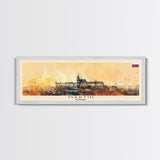 Martin Slovakia Travel Art, City Art, Framed Canvas Print or Metal Wall Art, Europe Travel Poster, Panoramic Wall Art, Extra Wide Wall Art