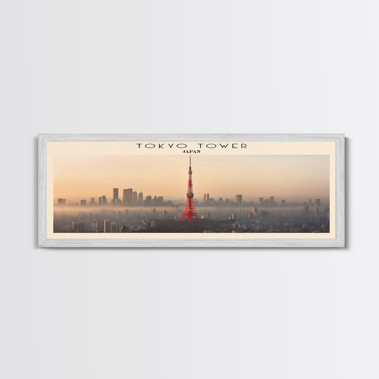 Tokyo Tower Travel Print Wall Art, Travel Poster Print, Retro Style COUNTRY Home Decor, Wall Hanging, Travel Gift Idea, Unique Metal Art