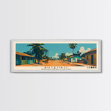 Butembo, Congo Panoramic Canvas Print, Butembo, Congo Painting, Congo Art, Butembo Travel Poster, Travel Art, Guest Room Painting