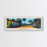 Matadi, Congo Panoramic Canvas Print, Matadi, Congo Painting, Congo Art, Matadi Travel Poster, Travel Art, Guest Room Painting