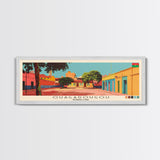 Ouagadougou, Burkina Faso Panoramic Canvas Print, Ouagadougou, Burkina Faso Painting, Burkina Faso Art, Ouagadougou Travel Poster, Travel Art, Guest Room Painting