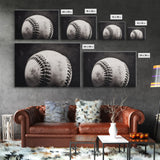 Framed Baseball Print, Black and White Baseball Picture, Sports Wall Decor, Boys Room Wall Decor, Baseball Player Gift, Baseball Nursery Art