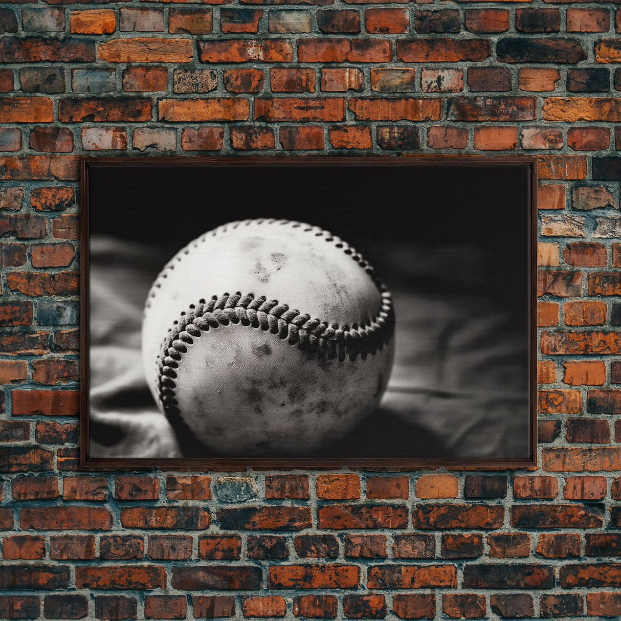 Framed Baseball Print, Black and White Baseball Picture, Sports Wall Decor, Boys Room Wall Decor, Baseball Player Gift, Baseball Nursery Art