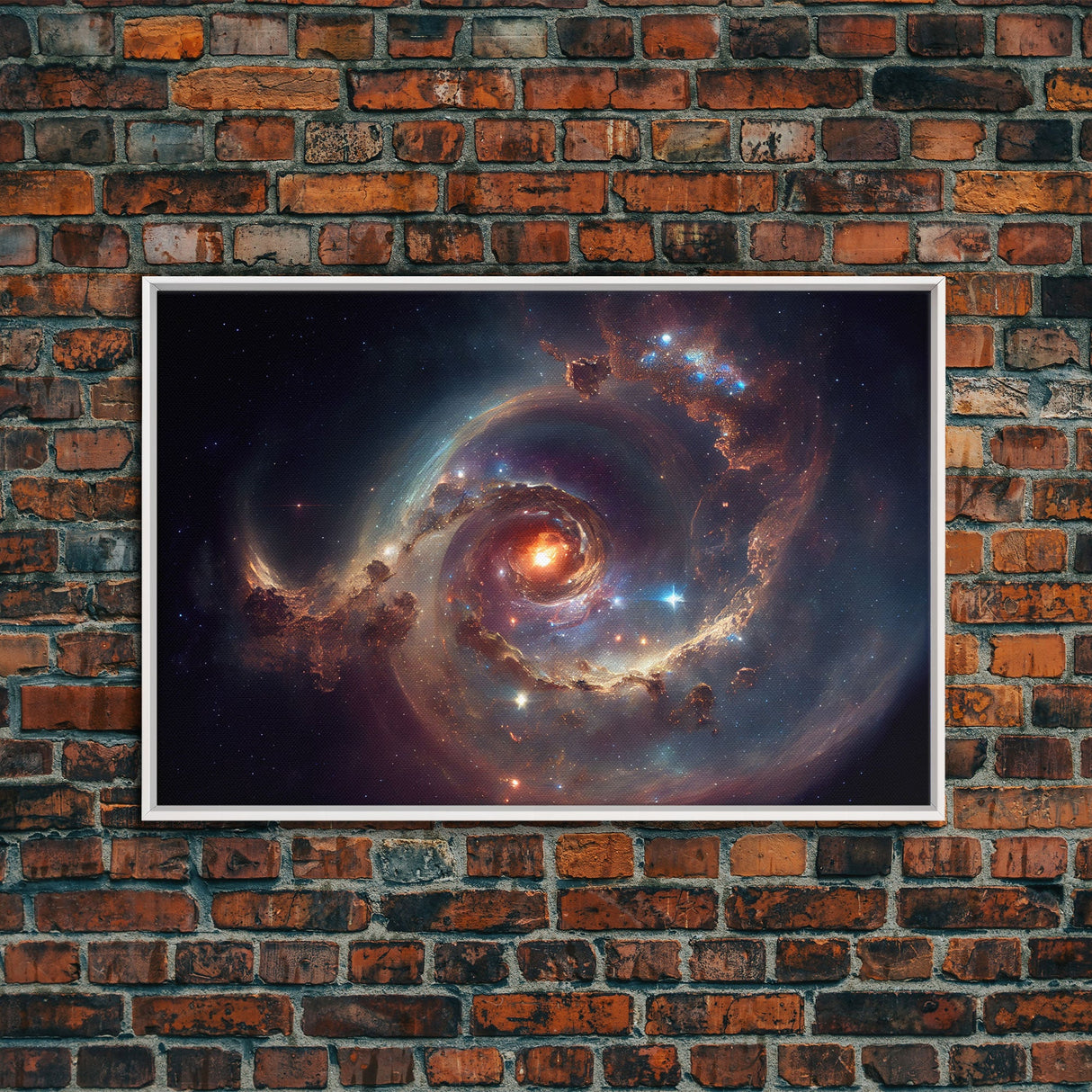 Galaxy Solar System Stars Swirl Space Fine Art Print, Wall Art Print, Wall Poster, Wall Décor