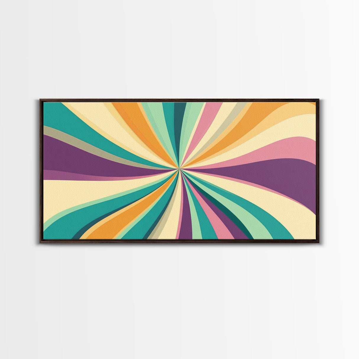 MCM Mid Century Modern Abstract Wall Art Canvas Print, Wall Decor, Wall Art, Modern Retro Canvas Print, Geometric Wall Art