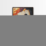 Kitchen Wall Art Painting of Cheese Canvas Print, Kitchen Decor, Modern Kitchen, Food Review Prop Decor
