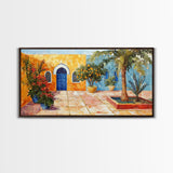Mexican Wall Art - Framed Canvas Print, Colorful Mexicano Home Decor, Mexican Kitchen Wall Art, Ready To Hang, Chicano Wall Art