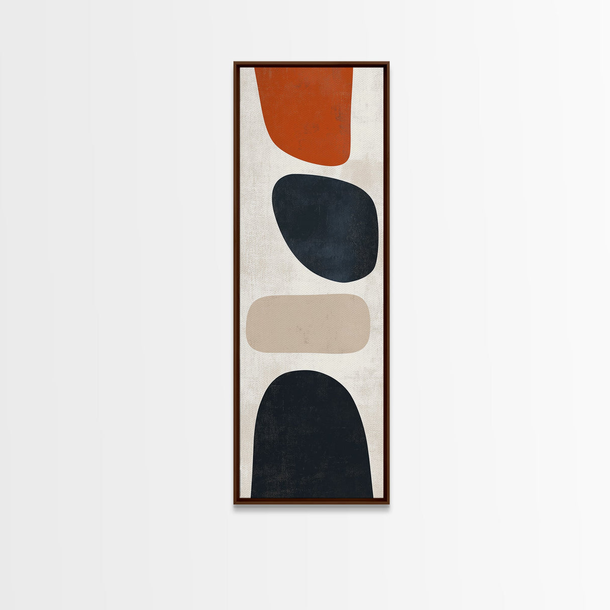 Framed Canvas Print Modern Geometric Wall Art Boho Minimalist Style Abstract Above Couch Art Ideal Living Room Bedroom Art Wall Decor