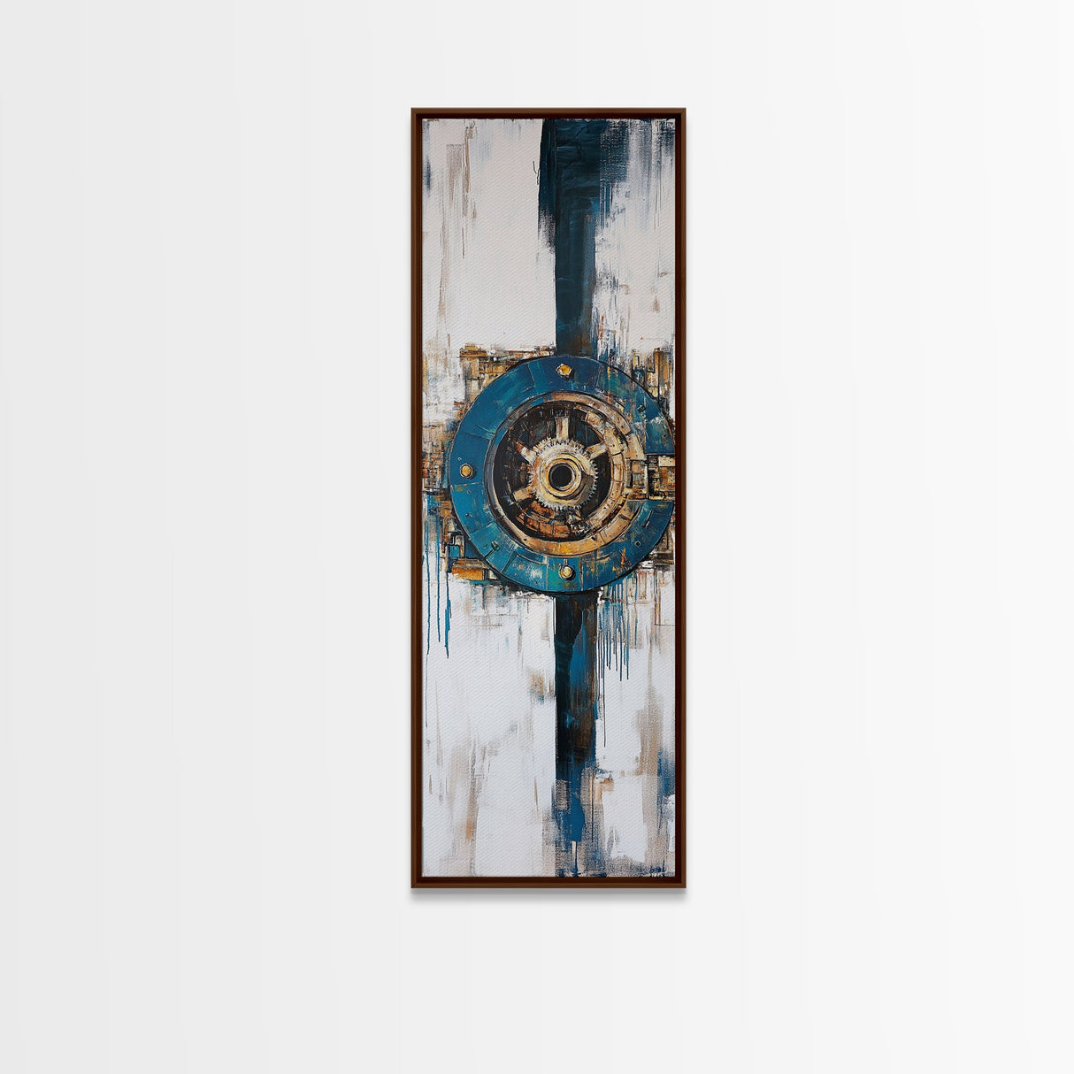 Ocean, Coastal Decor, Canvas Print, oyster painting, nautical decor, coastal wall art, farmhouse art, rustic wall art, above sofa art, gift idea