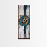 Ocean, Coastal Decor, Canvas Print, oyster painting, nautical decor, coastal wall art, farmhouse art, rustic wall art, above sofa art, gift idea