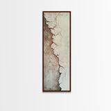 Textured abstract, wabi sabi wall art, minimalist art, geometric wall art, extra wide art, framed canvas print, sage green wall art