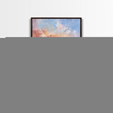 Coastal Sunset, Beach Boardwalk, Seascape Painting, Nautical Wall Art, Coastal Decor, Living Room Art, Canvas Print, Gift Idea