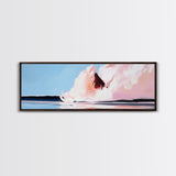 Pastel Explosion, Cloud Burst, Dreamy Abstract, Soft Color Art, Modern Home Decor, Canvas Print, Office Wall Art, Boho Aesthetic
